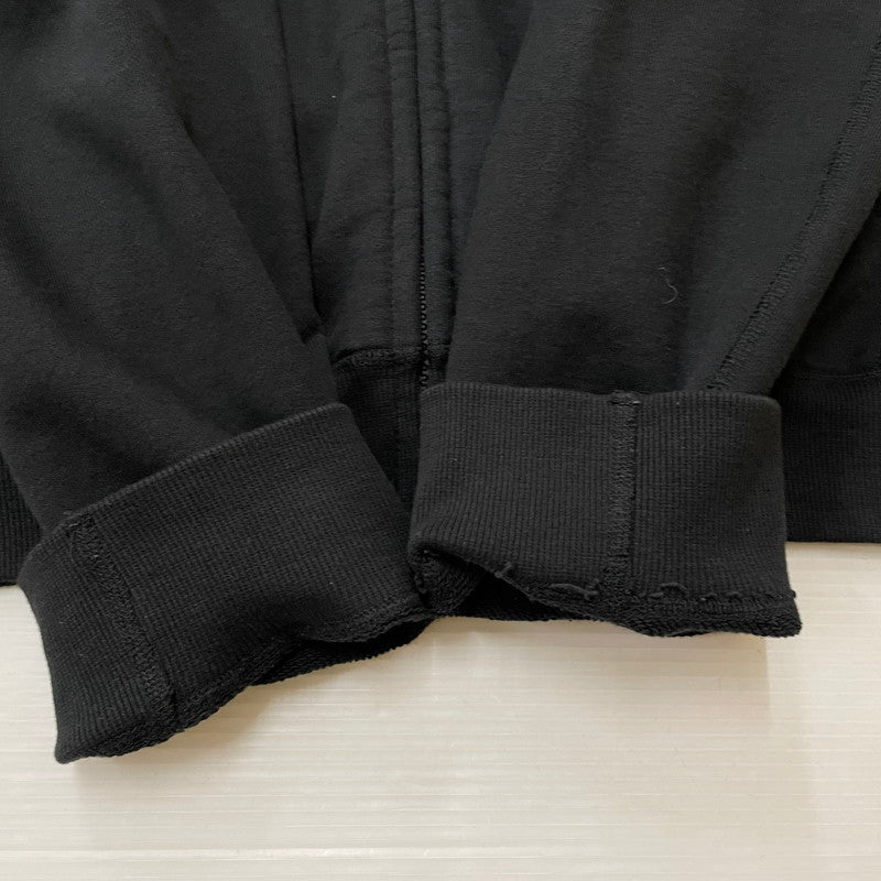 【中古品】【メンズ】 KAIKO カイコー × HARU ハル 別注 コラボ DOUBLE ZIP PARKA BLACK KAIKO-24-101 ダブル ジップ パーカー ブラック 長袖 トップス 140-260115-yo-08-fuzh サイズ：4 カラー：ブラック 万代Net店