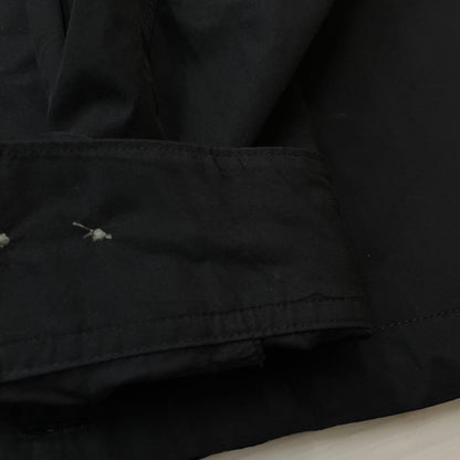【中古品】【メンズ】 UNIQLO +J ユニクロ プラスジェー DRAWCHORD OPENCOLLAR SHIRT ドローコード付き オープンカラー シャツ 長袖 トップス 147-260830-sa-11-tei サイズ：XL カラー：ブラック 万代Net店