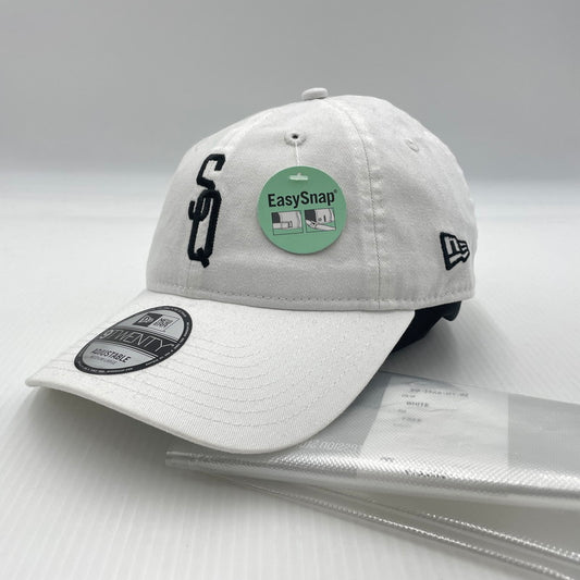 【中古品】【メンズ】 SEQUEL シークエル × NEW ERA ニューエラ 別注 コラボ 25SS 9TWENTY LOGO CAP SQ-25SS-HT-02 ロゴキャップ 帽子 185-260809-ko-15-tei カラー：ホワイト 万代Net店