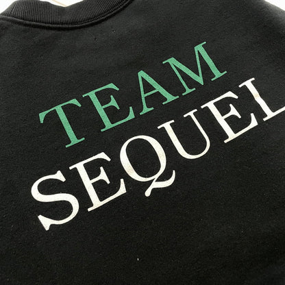 【中古品】【メンズ】 SEQUEL シークエル 25SS CREW NECK SWEAT SQ-25SS-CS-03 クルーネック スウェット トップス トレーナー 142-260114-yy-24-fuzh サイズ：S カラー：ブラック 万代Net店