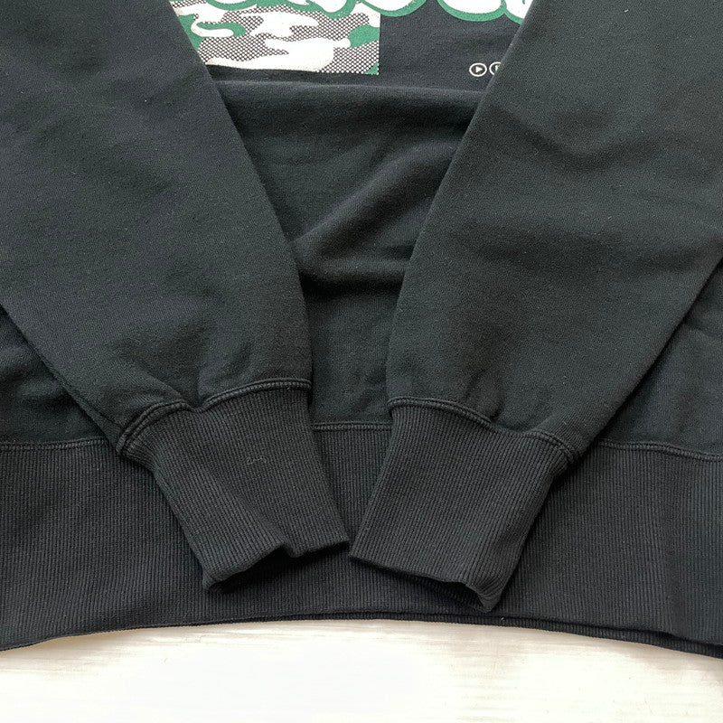 【中古品】【メンズ】 SEQUEL シークエル 25SS CREW NECK SWEAT SQ-25SS-CS-03 クルーネック スウェット トップス トレーナー 142-260114-yy-24-fuzh サイズ：S カラー：ブラック 万代Net店