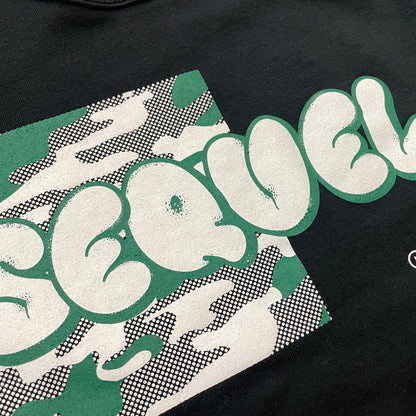 【中古品】【メンズ】 SEQUEL シークエル 25SS CREW NECK SWEAT SQ-25SS-CS-03 クルーネック スウェット トップス トレーナー 142-260114-yy-24-fuzh サイズ：S カラー：ブラック 万代Net店