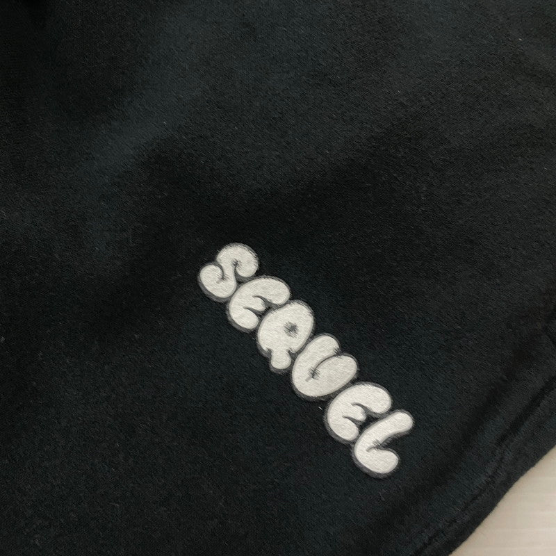 【中古品】【メンズ】 SEQUEL シークエル 25SS SWEAT PANTS SQ-25SS-PT-04 スウェット パンツ ボトムス 153-260114-yy-29-tei サイズ：S カラー：ブラック 万代Net店