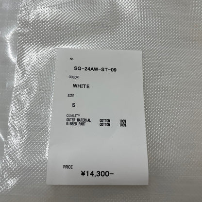【中古品】【メンズ】 SEQUEL シークエル 24AW PLAY LOGO S/S TEE SQ-24AW-ST-09 プレイ ロゴ ショートスリーブ Tシャツ 半袖 トップス 142-260114-yy-18-tei サイズ：S カラー：ホワイト 万代Net店