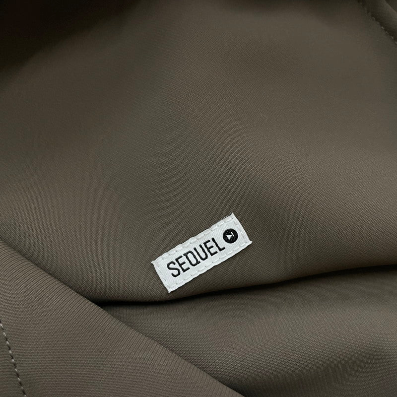 【中古品】【メンズ】 SEQUEL シークエル SET UP OPEN COLLAR SHIRT & SHORTS SQ-25SS-SHSP-01 セットアップ オープンカラー シャツ & ショーツ 142-260114-yy-12-fuz サイズ：S カラー：ブラウン 万代Net店