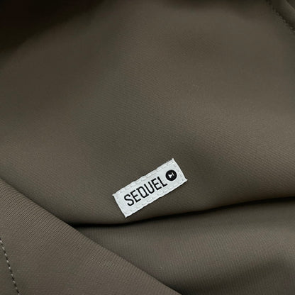 【中古品】【メンズ】 SEQUEL シークエル SET UP OPEN COLLAR SHIRT & SHORTS SQ-25SS-SHSP-01 セットアップ オープンカラー シャツ & ショーツ 142-260114-yy-12-fuz サイズ：S カラー：ブラウン 万代Net店
