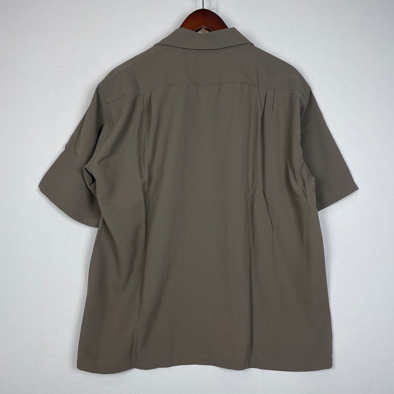 【中古品】【メンズ】 SEQUEL シークエル SET UP OPEN COLLAR SHIRT & SHORTS SQ-25SS-SHSP-01 セットアップ オープンカラー シャツ & ショーツ 142-260114-yy-12-fuz サイズ：S カラー：ブラウン 万代Net店