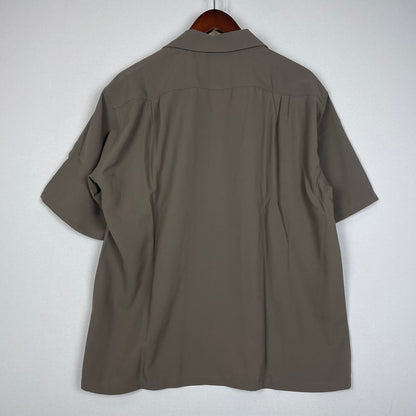 【中古品】【メンズ】 SEQUEL シークエル SET UP OPEN COLLAR SHIRT & SHORTS SQ-25SS-SHSP-01 セットアップ オープンカラー シャツ & ショーツ 142-260114-yy-12-fuz サイズ：S カラー：ブラウン 万代Net店