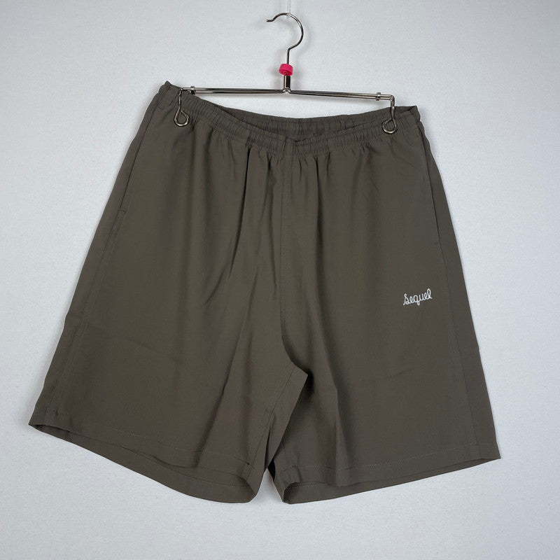 【中古品】【メンズ】 SEQUEL シークエル SET UP OPEN COLLAR SHIRT & SHORTS SQ-25SS-SHSP-01 セットアップ オープンカラー シャツ & ショーツ 142-260114-yy-12-fuz サイズ：S カラー：ブラウン 万代Net店