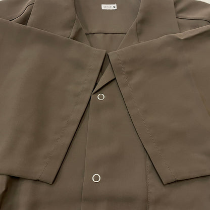 【中古品】【メンズ】 SEQUEL シークエル SET UP OPEN COLLAR SHIRT & SHORTS SQ-25SS-SHSP-01 セットアップ オープンカラー シャツ & ショーツ 142-260114-yy-12-fuz サイズ：S カラー：ブラウン 万代Net店