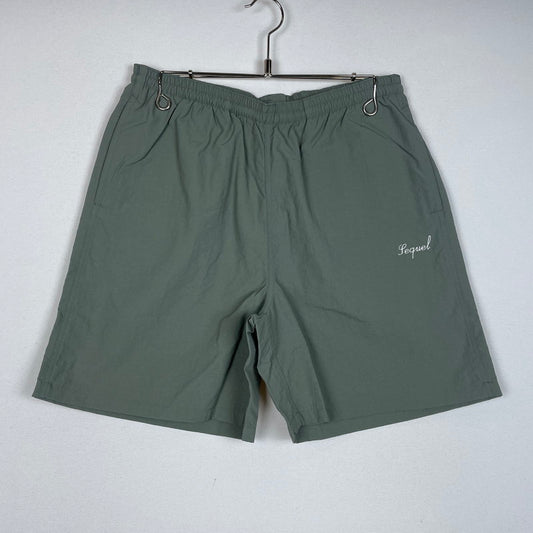 【中古品】【メンズ】 SEQUEL シークエル EASY SHORTS SQ-25SS-SP04 イージー ショーツ ボトムス ショートパンツ ハーフパンツ 153-260114-yy-28-tei サイズ：S カラー：オリーブ 万代Net店