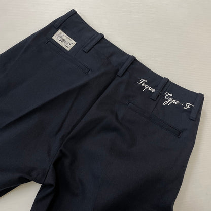 【中古品】【メンズ】 SEQUEL シークエル CHINO PANTS TYPE-F SQ-24AW-PT-11 チノパンツ タイプ-F ボトムス 153-260114-yy-30-tei サイズ：S カラー：ネイビー 万代Net店