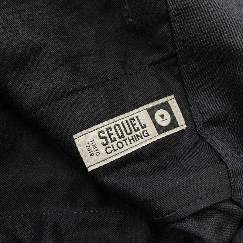 【中古品】【メンズ】 SEQUEL シークエル CHINO PANTS TYPE-F SQ-24AW-PT-11 チノパンツ タイプ-F ボトムス 153-260114-yy-30-tei サイズ：S カラー：ネイビー 万代Net店