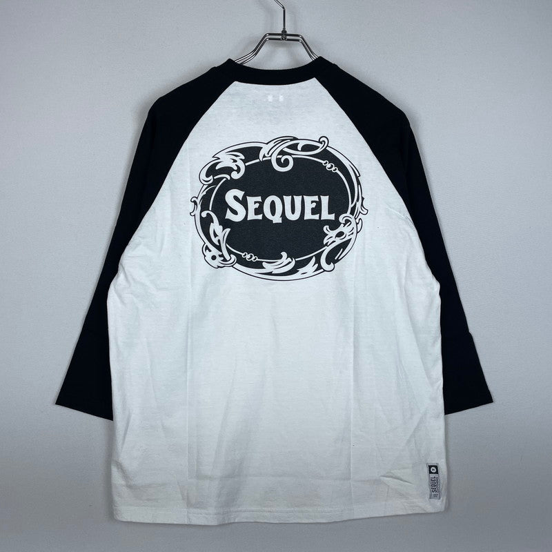 【中古品】【メンズ】 SEQUEL シークエル 24AW RAGLAN L/S TEE SQ-24AW-RT-02 ラグラン ロングスリーブ Tシャツ 長袖 トップス 142-260114-yy-21-fuzh サイズ：S カラー：ブラック 万代Net店