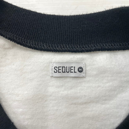 【中古品】【メンズ】 SEQUEL シークエル 24AW RAGLAN L/S TEE SQ-24AW-RT-02 ラグラン ロングスリーブ Tシャツ 長袖 トップス 142-260114-yy-21-fuzh サイズ：S カラー：ブラック 万代Net店