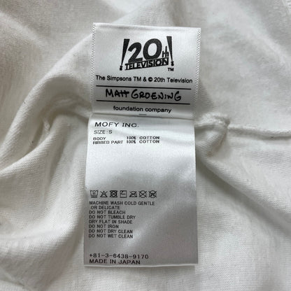 【中古品】【メンズ】 SEQUEL シークエル 24AW SIMPSONS PRINT RAGLAN L/S TEE WE-24AW-TSC-01 シンプソンズ プリント ラグラン ロングスリーブ Tシャツ 長袖 トップス 142-260114-yy-22-tei サイズ：S カラー：ブラック 万代Net店