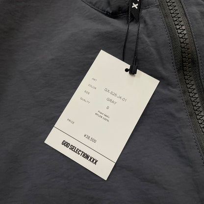 【中古品】【メンズ】 GOD SELCTION XXX ゴッドセレクショントリプルエックス HALF ZIP TRACK JACKET GX-S25-JK-01 ハーフジップ トラックジャケット ライトアウター 142-260114-yy-10-fuz サイズ：S カラー：グレー 万代Net店