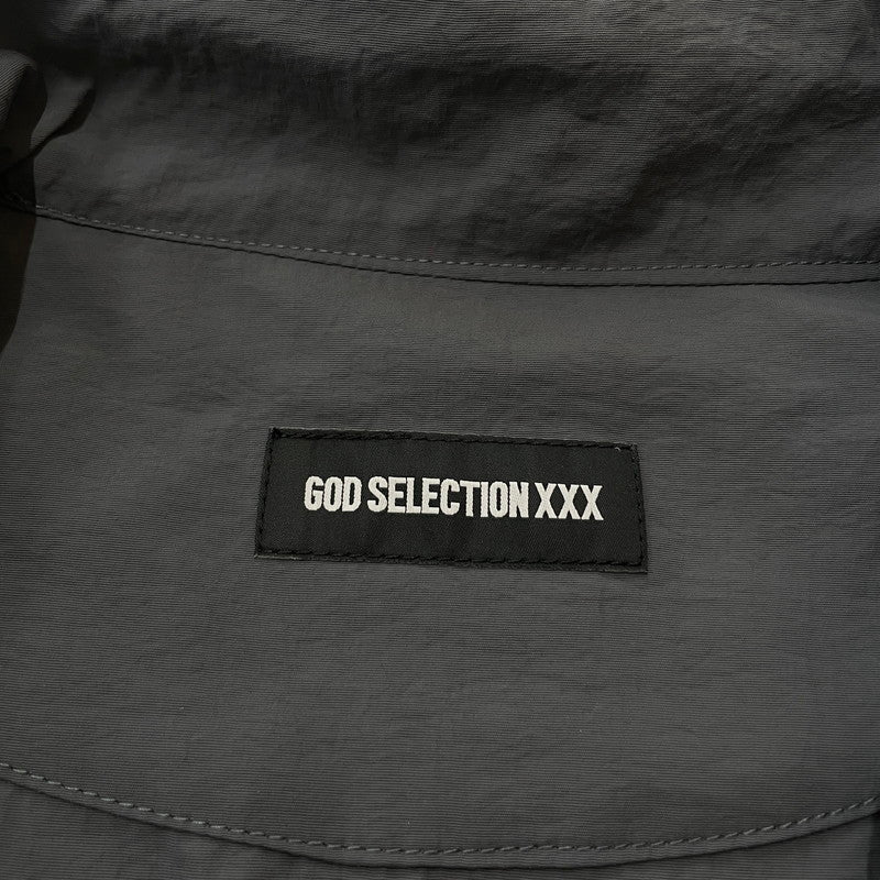 【中古品】【メンズ】 GOD SELCTION XXX ゴッドセレクショントリプルエックス HALF ZIP TRACK JACKET GX-S25-JK-01 ハーフジップ トラックジャケット ライトアウター 142-260114-yy-10-fuz サイズ：S カラー：グレー 万代Net店