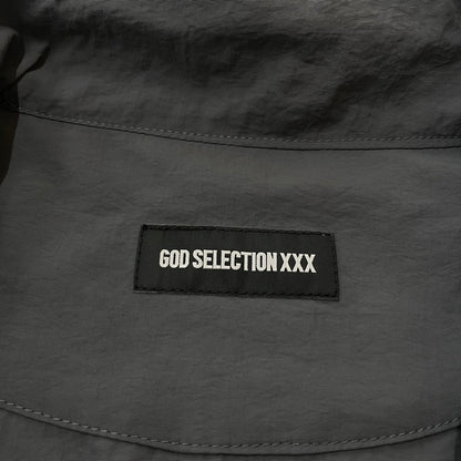 【中古品】【メンズ】 GOD SELCTION XXX ゴッドセレクショントリプルエックス HALF ZIP TRACK JACKET GX-S25-JK-01 ハーフジップ トラックジャケット ライトアウター 142-260114-yy-10-fuz サイズ：S カラー：グレー 万代Net店