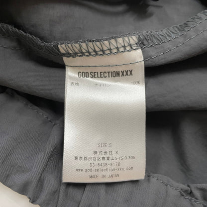 【中古品】【メンズ】 GOD SELCTION XXX ゴッドセレクショントリプルエックス HALF ZIP TRACK JACKET GX-S25-JK-01 ハーフジップ トラックジャケット ライトアウター 142-260114-yy-10-fuz サイズ：S カラー：グレー 万代Net店