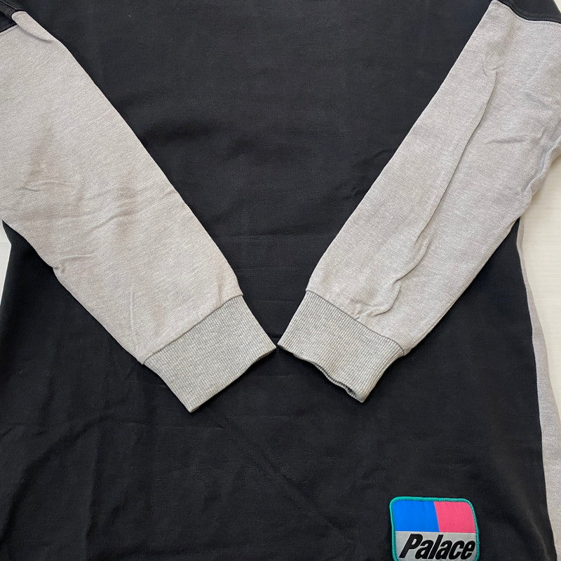 【中古品】【メンズ】 PALACE パレス SKATEBOARDS SPLITTER L/S TEE スケートボード スプリッター ロングスリーブ Tシャツ 長袖 トップス 142-260116-ks-03-tei サイズ：S カラー：グレー 万代Net店