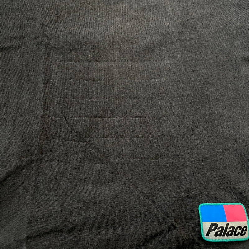 【中古品】【メンズ】 PALACE パレス SKATEBOARDS SPLITTER L/S TEE スケートボード スプリッター ロングスリーブ Tシャツ 長袖 トップス 142-260116-ks-03-tei サイズ：S カラー：グレー 万代Net店