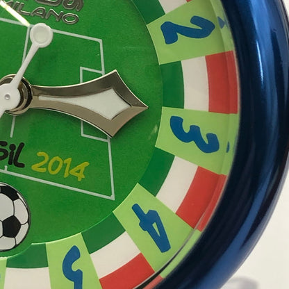 【中古品】【メンズ】 Gaga Milano ガガ・ミラノ MANUALE 48mm FIFA WORLD CUP 2014 ITALY MODEL 5070.1 マヌアーレ48mm FIFAワールドカップ2014 イタリアモデル 腕時計 自動巻き 197-260118-yy-01-tei カラー：ブルー 万代Net店