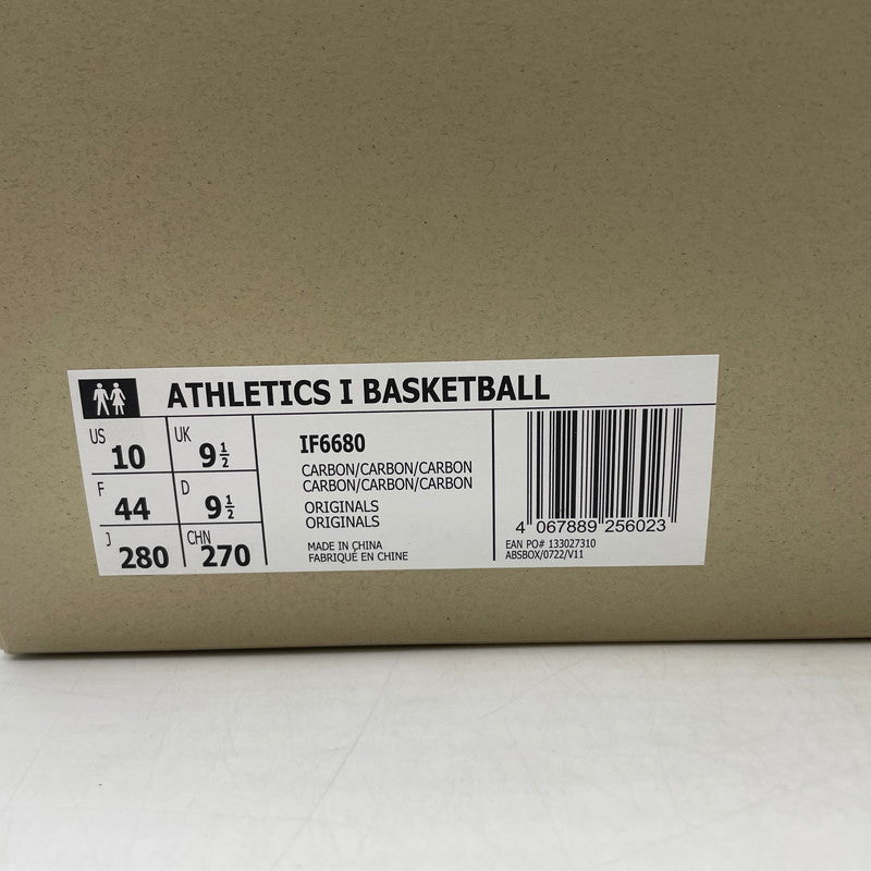 【中古品】【メンズ】 ADIDAS アディダス × FEAR OF GOD フィア オブ ゴッド ATHLETICS I BASKETBALL IF6680 アスレチック アイ バスケットボール スニーカー 靴 161-260619-sa-08-tei サイズ：28 カラー：ブラック 万代Net店