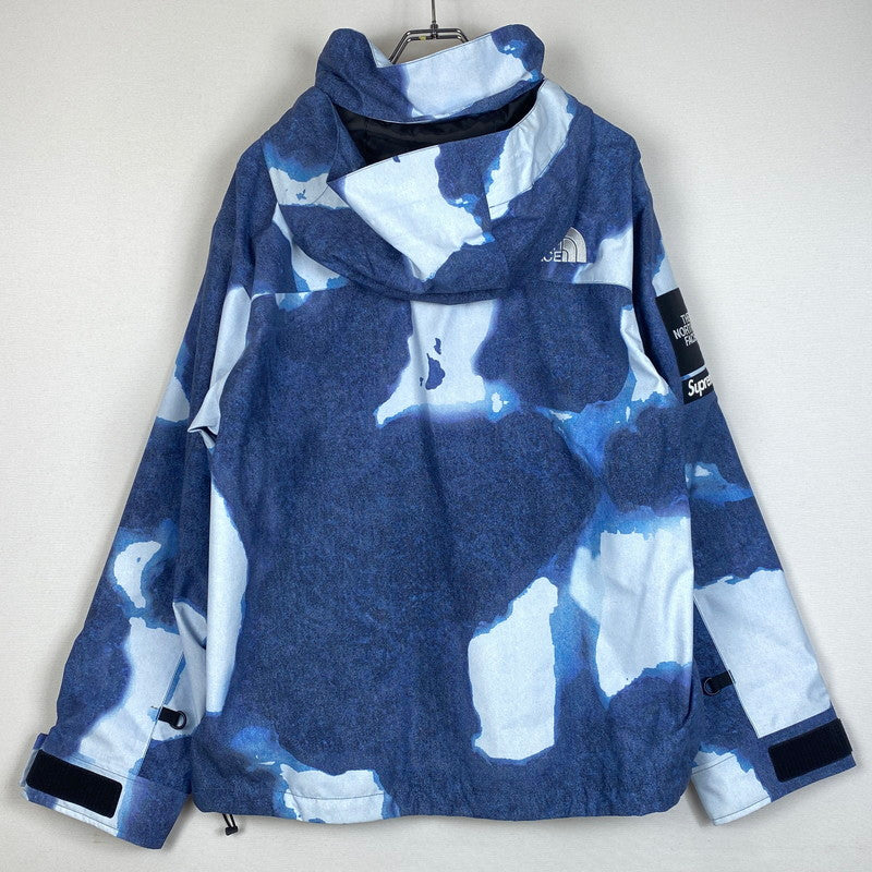 【中古品】【メンズ】 × THE NORTH FACE ザ・ノースフェイス 別注 コラボ 21AW BLEACHED MOUNTAIN JACKET NP52100I ブリーチド マウンテン ジャケット ライトアウター 149-260116-yy-08-fuzh サイズ：L カラー：インディゴ 万代Net店