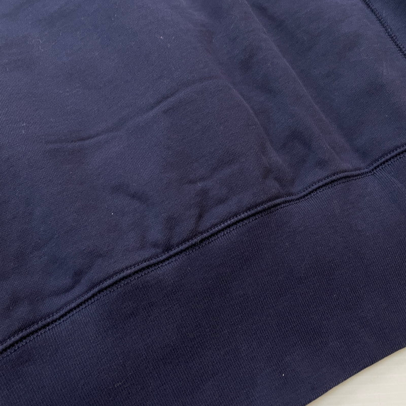 【中古品】【メンズ】 PALACE パレス × EVISU エヴィス 別注 コラボ SEAGULL HOOD P24EVCS003 シーガル フード 長袖 トップス プルオーバー パーカー 142-260115-yo-17-fuz サイズ：XL カラー：ネイビー 万代Net店