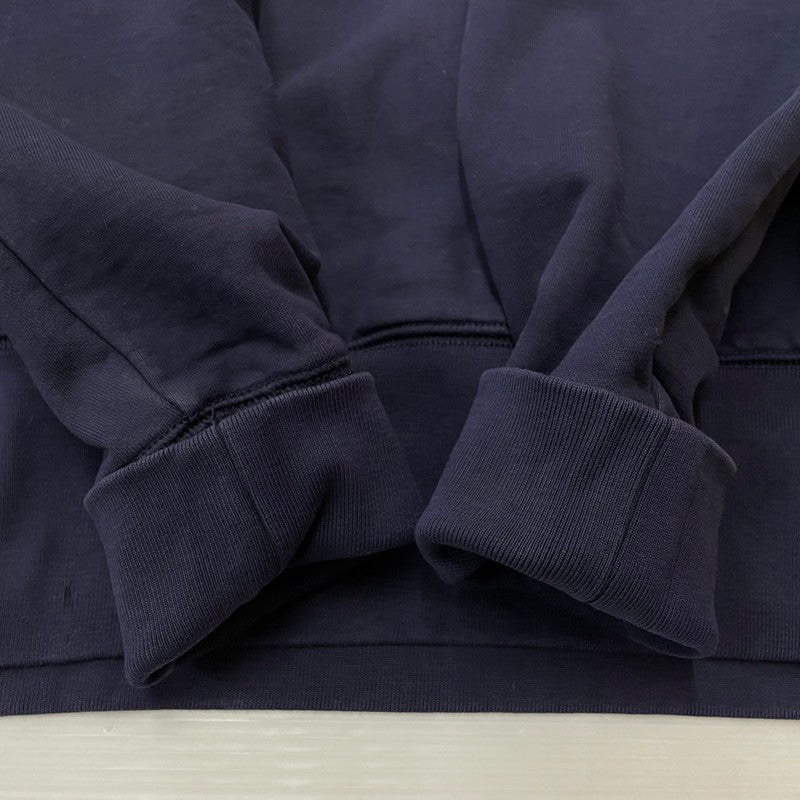 【中古品】【メンズ】 PALACE パレス × EVISU エヴィス 別注 コラボ SEAGULL HOOD P24EVCS003 シーガル フード 長袖 トップス プルオーバー パーカー 142-260115-yo-17-fuz サイズ：XL カラー：ネイビー 万代Net店