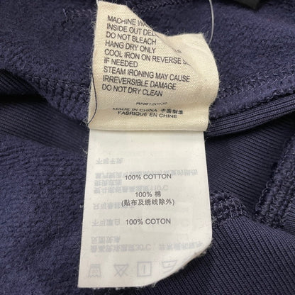 【中古品】【メンズ】 PALACE パレス × EVISU エヴィス 別注 コラボ SEAGULL HOOD P24EVCS003 シーガル フード 長袖 トップス プルオーバー パーカー 142-260115-yo-17-fuz サイズ：XL カラー：ネイビー 万代Net店
