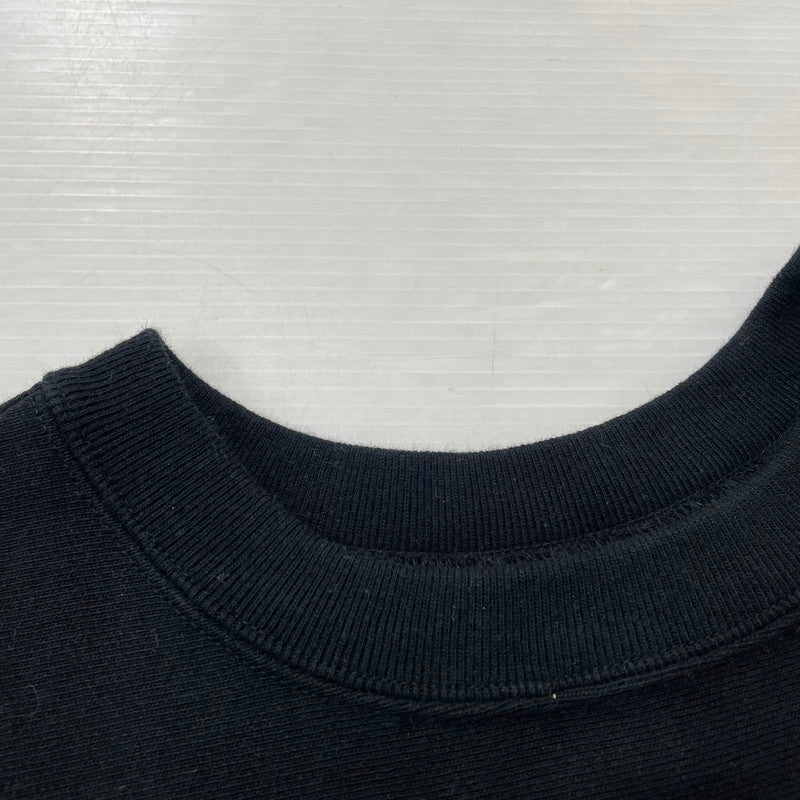 【中古品】【メンズ】 WASTED YOUTH ウェイステッドユース LOGO SWEAT WY26CS004 ロゴ スウェット 長袖 トップス トレーナー 142-260115-yo-13-tei サイズ：XL カラー：ブラック 万代Net店