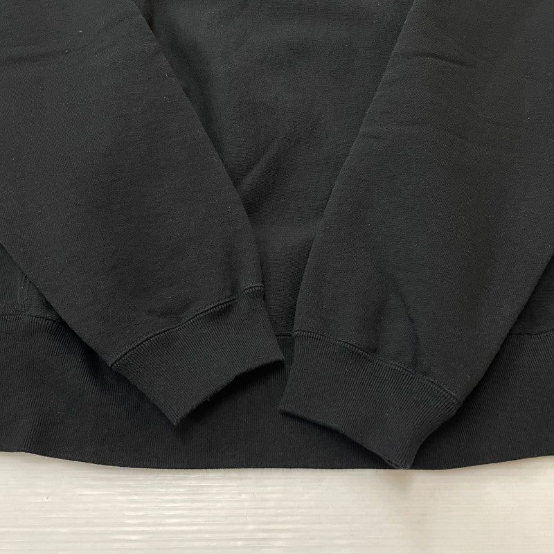 【中古品】【メンズ】 WASTED YOUTH ウェイステッドユース LOGO SWEAT WY26CS004 ロゴ スウェット 長袖 トップス トレーナー 142-260115-yo-13-tei サイズ：XL カラー：ブラック 万代Net店