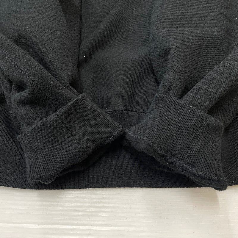 【中古品】【メンズ】 WASTED YOUTH ウェイステッドユース LOGO SWEAT WY26CS004 ロゴ スウェット 長袖 トップス トレーナー 142-260115-yo-13-tei サイズ：XL カラー：ブラック 万代Net店
