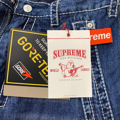 【中古品】【メンズ】 Supreme × TRUE RELIGION シュプリーム トゥルーレリジョン 別注 コラボ 22AW GORE-TEX PANT ゴアテックス パンツ 149-260116-yy-11-fuzh サイズ：M カラー：デニム 万代Net店