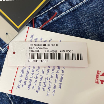 【中古品】【メンズ】 Supreme × TRUE RELIGION シュプリーム トゥルーレリジョン 別注 コラボ 22AW GORE-TEX PANT ゴアテックス パンツ 149-260116-yy-11-fuzh サイズ：M カラー：デニム 万代Net店