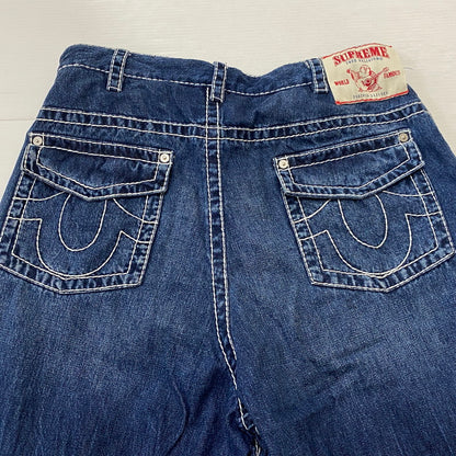 【中古品】【メンズ】 Supreme × TRUE RELIGION シュプリーム トゥルーレリジョン 別注 コラボ 22AW GORE-TEX PANT ゴアテックス パンツ 149-260116-yy-11-fuzh サイズ：M カラー：デニム 万代Net店