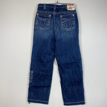 【中古品】【メンズ】 Supreme × TRUE RELIGION シュプリーム トゥルーレリジョン 別注 コラボ 22AW GORE-TEX PANT ゴアテックス パンツ 149-260116-yy-11-fuzh サイズ：M カラー：デニム 万代Net店