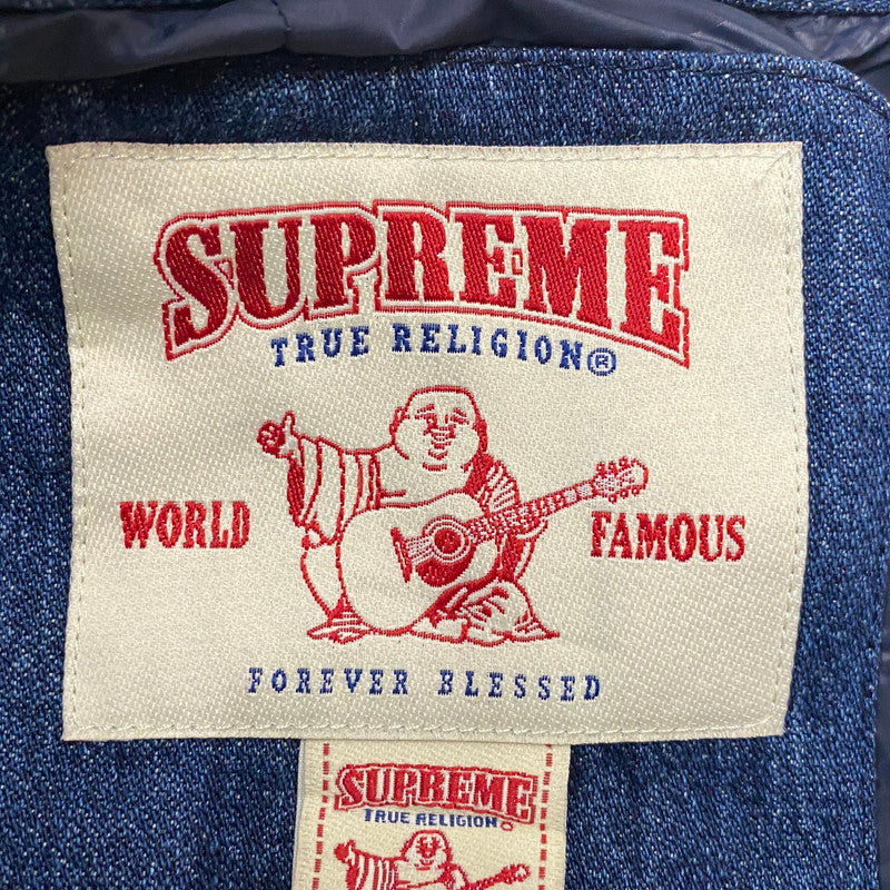 【中古品】【メンズ】 Supreme × TRUE RELIGION シュプリーム トゥルーレリジョン 別注 コラボ 22AW GORE-TEX PANT ゴアテックス パンツ 149-260116-yy-11-fuzh サイズ：M カラー：デニム 万代Net店