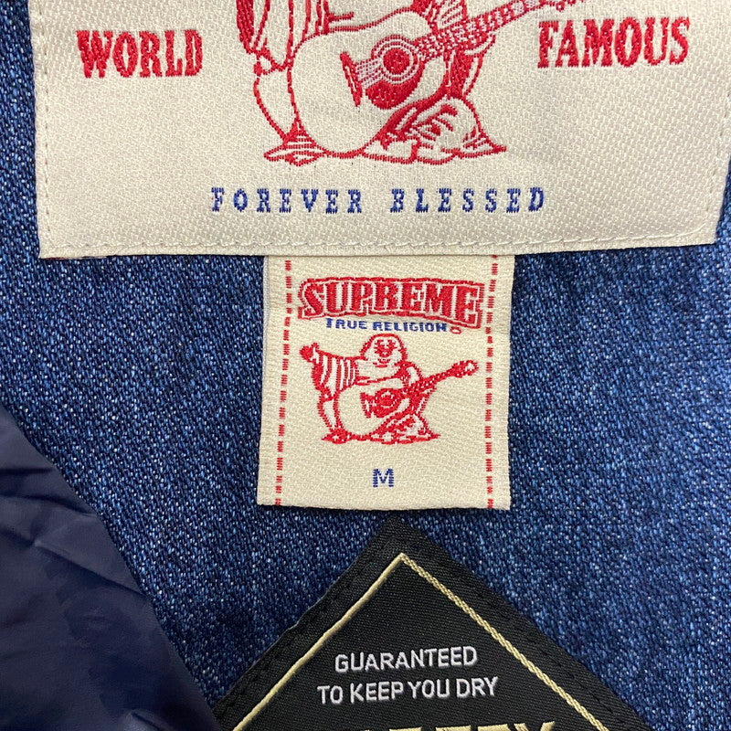 【中古品】【メンズ】 Supreme × TRUE RELIGION シュプリーム トゥルーレリジョン 別注 コラボ 22AW GORE-TEX PANT ゴアテックス パンツ 149-260116-yy-11-fuzh サイズ：M カラー：デニム 万代Net店