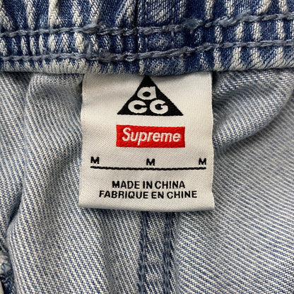 【中古品】【メンズ】 Supreme シュプリーム × NIKE ACG ナイキ エーシージー 別注 コラボ 22AW BELTED DENIM PANTS ベルテッド デニム パンツ ボトムス 149-260116-yy-12-tei サイズ：M カラー：インディゴ 万代Net店