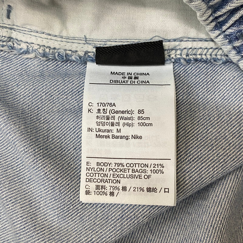 【中古品】【メンズ】 Supreme シュプリーム × NIKE ACG ナイキ エーシージー 別注 コラボ 22AW BELTED DENIM PANTS ベルテッド デニム パンツ ボトムス 149-260116-yy-12-tei サイズ：M カラー：インディゴ 万代Net店