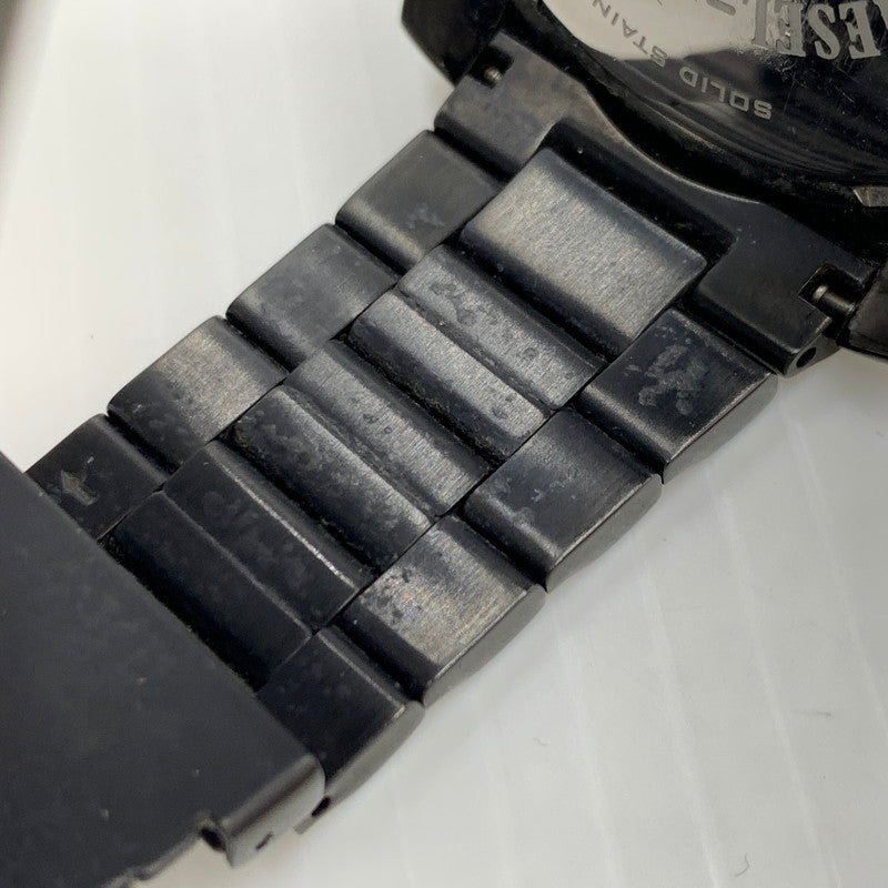 【中古品】【メンズ】 DIESEL ディーゼル MEGA CHIEF WATCH DZ-4479 メガチーフ ウォッチ 腕時計 197-261008-ss-09-teih カラー：ブラック 万代Net店