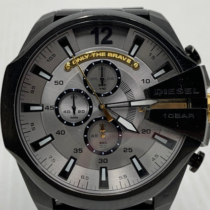 【中古品】【メンズ】 DIESEL ディーゼル MEGA CHIEF WATCH DZ-4479 メガチーフ ウォッチ 腕時計 197-261008-ss-09-teih カラー：ブラック 万代Net店