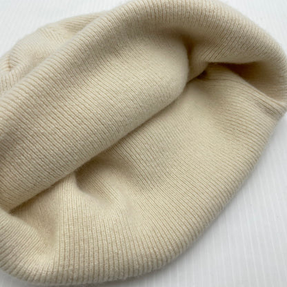 【中古品】【メンズ】 ADERERROR アーダーエラー LOGO KNIT CAP BMSGFYHW502OTF ニット帽 帽子 188-260704-yo-05-tei サイズ：FREE カラー：アイボリー 万代Net店