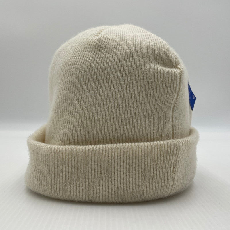 【中古品】【メンズ】 ADERERROR アーダーエラー LOGO KNIT CAP BMSGFYHW502OTF ニット帽 帽子 188-260704-yo-05-tei サイズ：FREE カラー：アイボリー 万代Net店
