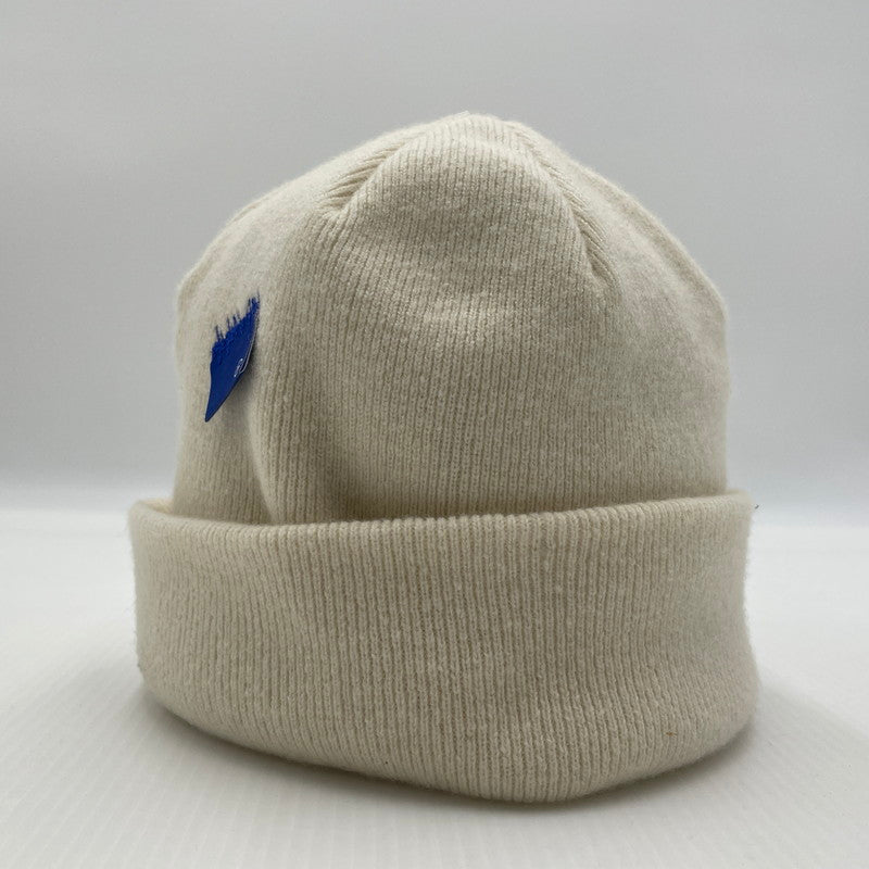 【中古品】【メンズ】 ADERERROR アーダーエラー LOGO KNIT CAP BMSGFYHW502OTF ニット帽 帽子 188-260704-yo-05-tei サイズ：FREE カラー：アイボリー 万代Net店