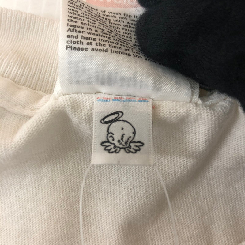 【中古品】【メンズ】 A BATHING APE アベイシングエイプ × SAINT Mxxxxxx SAINT MICHAEL セントマイケル 別注 コラボ 25AW GENERATION TEE SM-HR1-0000-C36 ジェネレーション Tシャツ 半袖 トップス 142-260117-yy-01-tei サイズ：2XL カラー：ホワイト 万代Net店