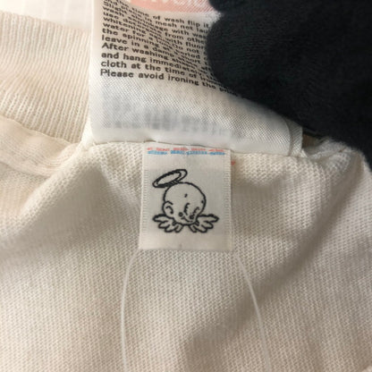 【中古品】【メンズ】 A BATHING APE アベイシングエイプ × SAINT Mxxxxxx SAINT MICHAEL セントマイケル 別注 コラボ 25AW GENERATION TEE SM-HR1-0000-C36 ジェネレーション Tシャツ 半袖 トップス 142-260117-yy-01-tei サイズ：2XL カラー：ホワイト 万代Net店
